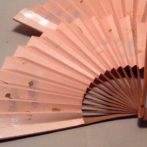 箔砂子　ハンドメイド　京扇子