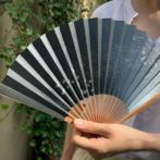 伝統的でモダンな京扇子ブランド　箔図シリーズ　メンズ