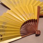 箔砂子　ハンドメイド　京扇子