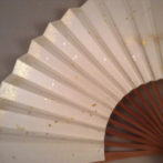 箔砂子　ハンドメイド　京扇子　高級