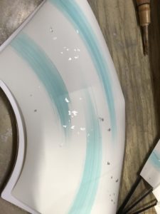 扇子 地紙 銀砂子