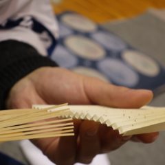 抗菌、京扇子の取り組み