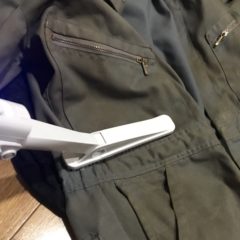 昨年の汚れを落とす