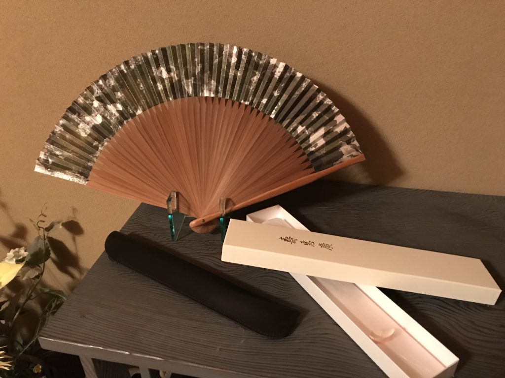 京扇子 箔彩 宮脇賣扇庵