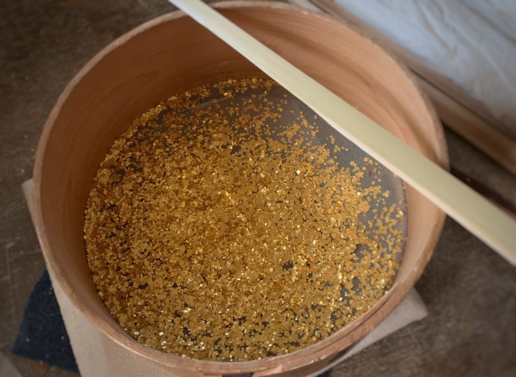 着色箔 小石 小さめ