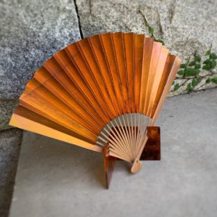 美也古扇　燻  pattern muji #3