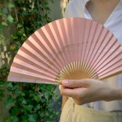 大西京扇堂の箔扇子　枯淡シリーズ