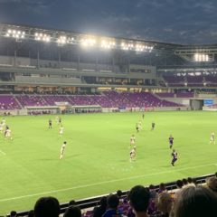 スポーツ観戦と扇子